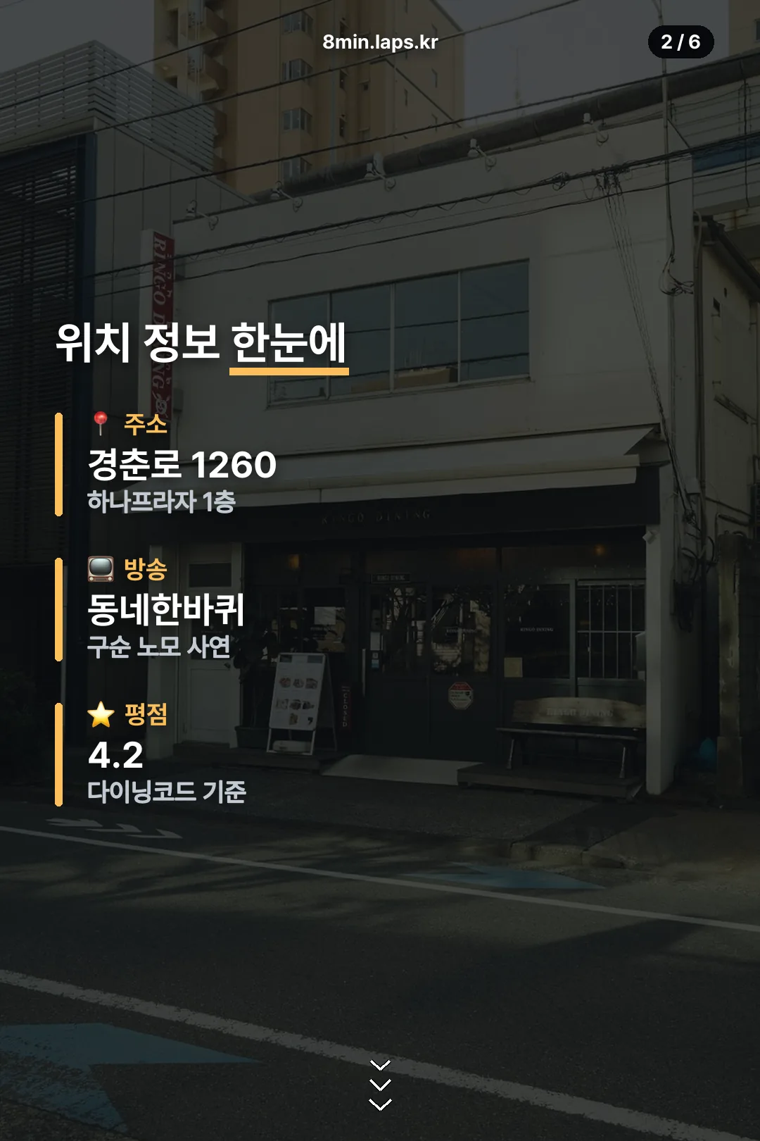 위치 정보 한눈에
